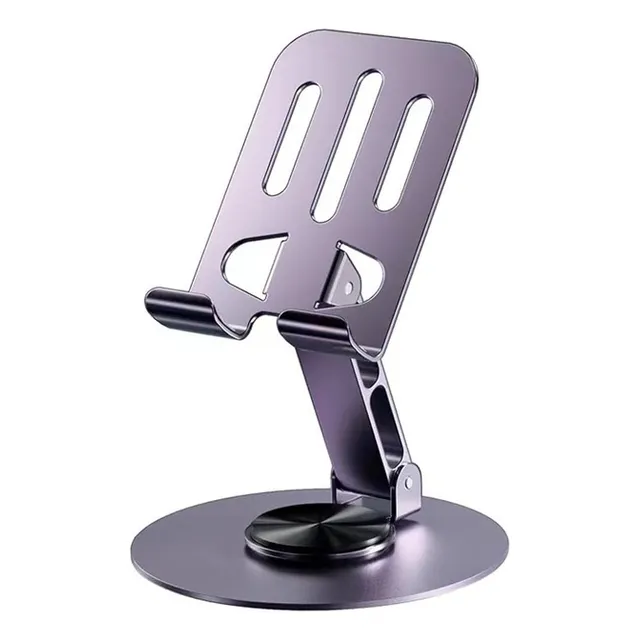 Base Soporte Plegable Porta Celular Y Tablet Gira 360 Grados
