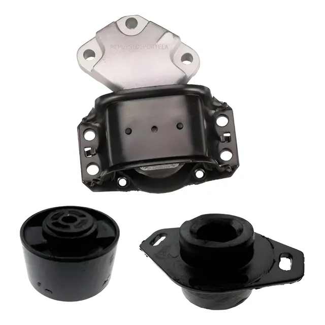 Kit X3 Soporte Pata De Motor Peugeot 308 408 1.6 16v Thp