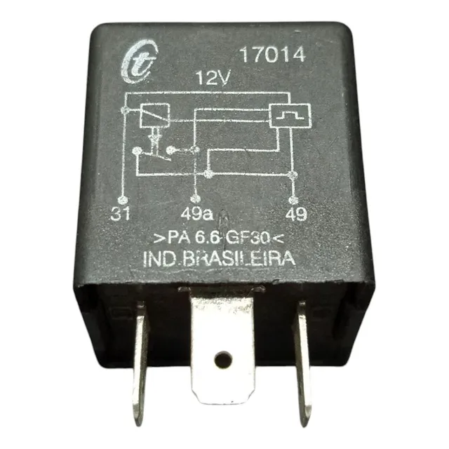 Rele De Seta 3 Terminais 12v Fiat Uno