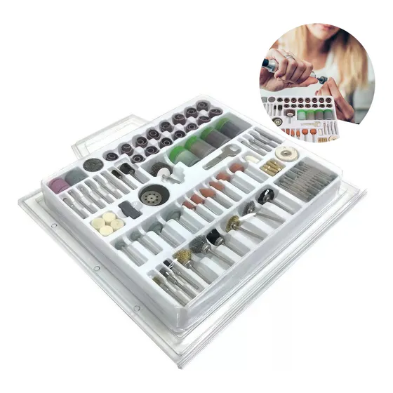 Kit Multiuso Para Dremel De 216 Piezas Lijar Y Pulir 