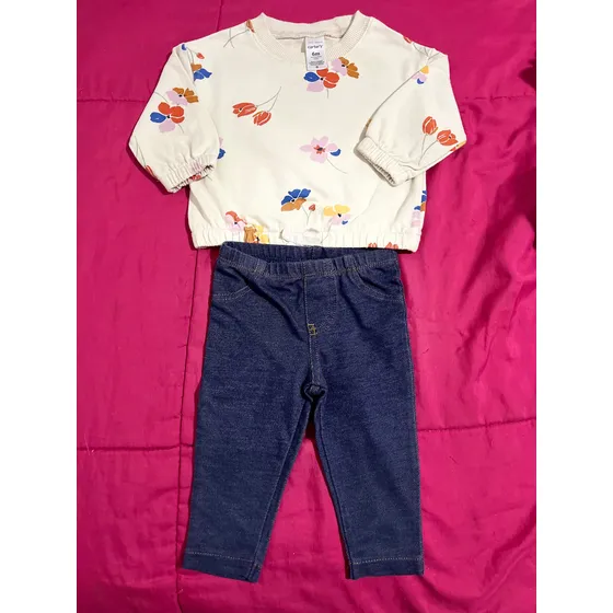 Roupas De Bebê Carters 6 Meses Usado