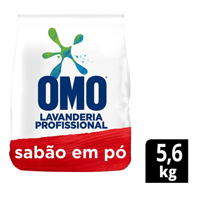 Sabão Em Pó Omo Pro Lavanderia Profissional 5,6 Kg Sabão Em Pó Omo Pro Lavanderia Profissional 5,6 Kg
