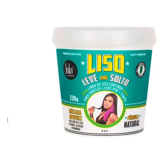 Tratamiento Anti Frizz Liso Leve E Solto X230 Gr Lola