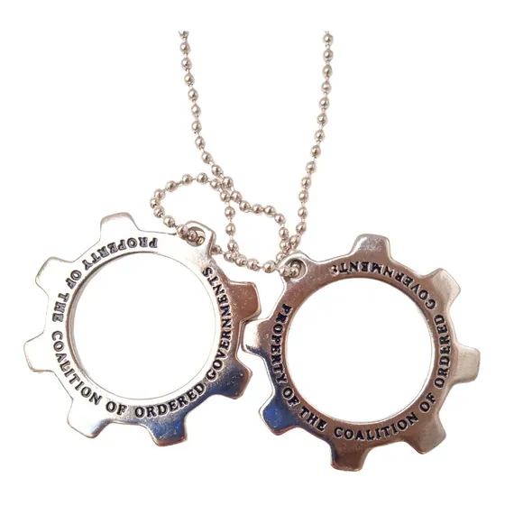 Collar De Gears Of War | Marcus Fenix Cog