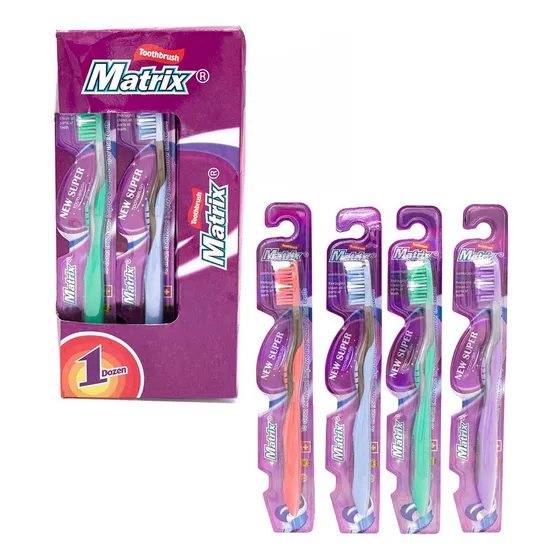 Cepillo Dental Unisex 4 Colores. Excelente Calidad Matrix