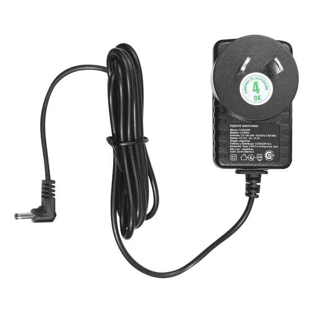 Cargador Netbook Noblex Exo Bangho 12v 2a 24w 3,5x1,35mm