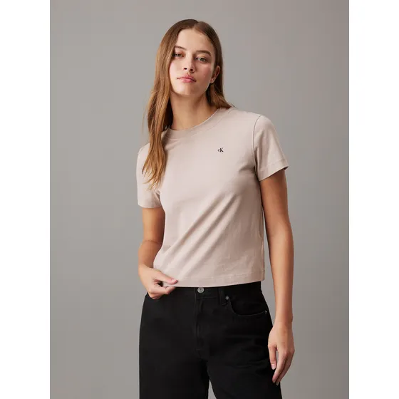 Camiseta Rosada Con Estampado En La Espalda Calvin Klein