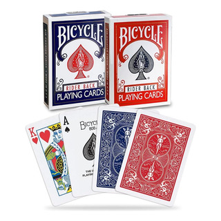 Bicycle Rider Back Naipes Cartas Poker 2 Pack (rojo Y Azul) Bicycle Rider Back Naipes Cartas Poker 2 Pack (rojo Y Azul)