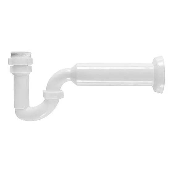 Sifão Articulado Branco P/ Pias Lavatórios Saída 50mm Astra