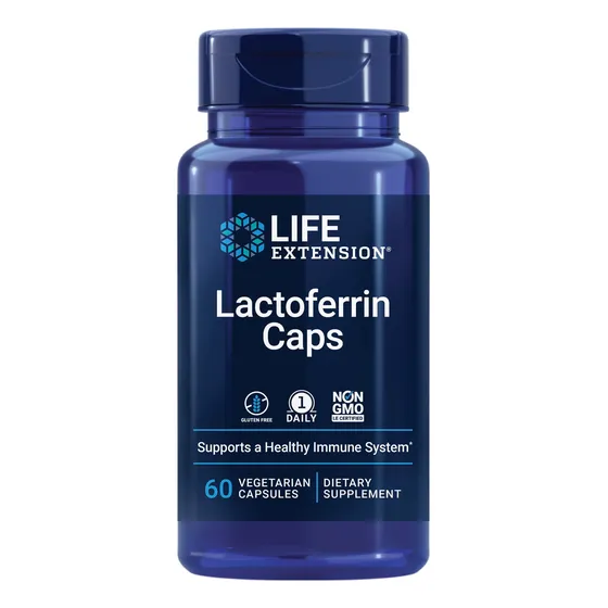 Cápsulas De Lactoferrina Supplement Life Extension, 60 Cápsu