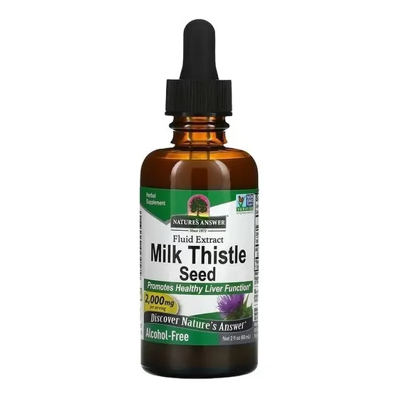 Nature's Answer Cardo Mariano Semilla Extracto Líquido 60ml