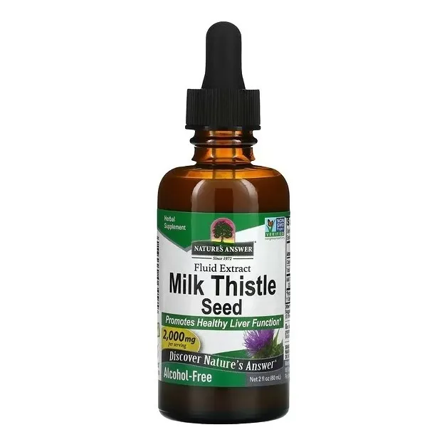 Nature's Answer Cardo Mariano Semilla Extracto Líquido 60ml