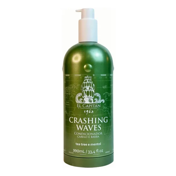 Crashing Waves Condicionador Cabelo E Barba 990ml El Capitan