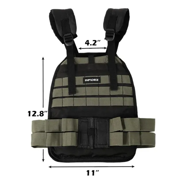 Chaleco Tactico Entrenamiento 6kg