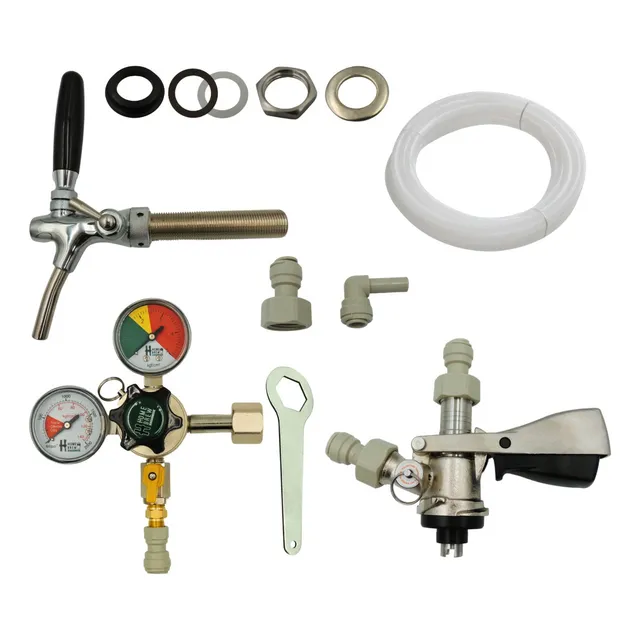 Kit Montagem De Kegerator Em Geladeira Ou Freezer - 1 Via