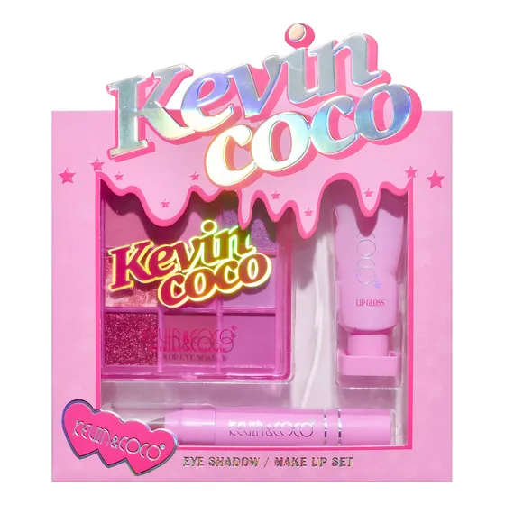 Set De Maquillaje Light Pink Kevin & Coco