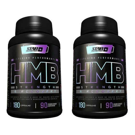 Star Nutrition Hmb Hidroxy Beta Metilbutarato 180 Cap X 2 Un