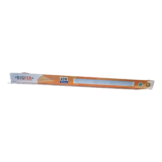 Lampara Led 40w Larga 120cmx 7.5cm 90lm/w Multivoltaje