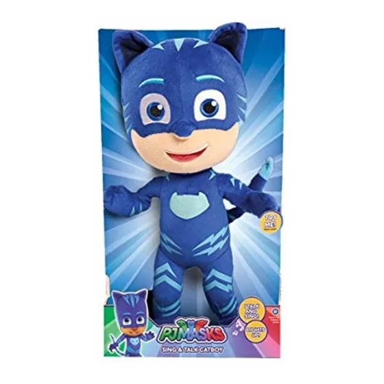 Cat Boy De Peluche De 14 Pulgadas Con Sonidos - Pj Masks