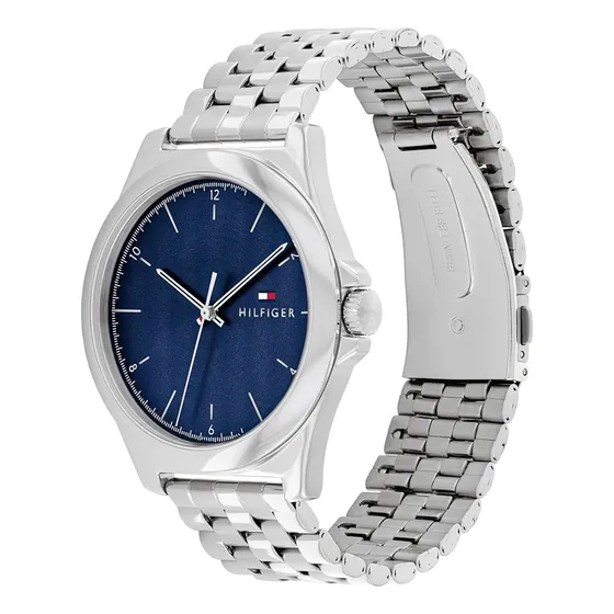Reloj Para Hombre Tommy Hilfiger Norris Th1710630 Plateado