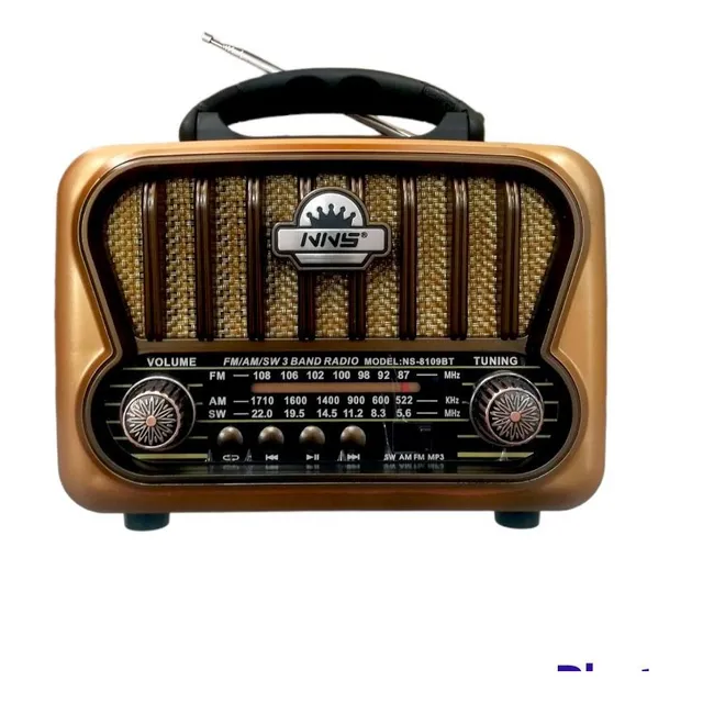 Radio Parlante Vintage Ns 8109 Bt