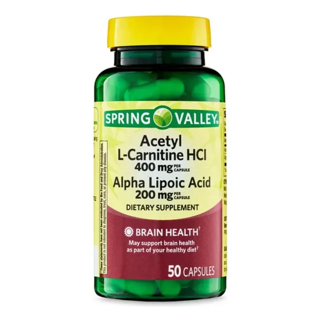Acetyl L-carnitina Hci + Ac Lip - - Unidad a $2079