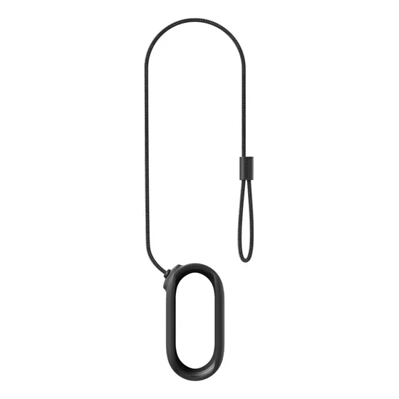 Cordão Capa De Segurança Magnético Para Câmera Insta360 CINSBATJ Compatível com Modelos Go 3 e Go 3s - Cor Preto