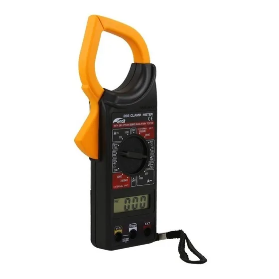 Pinza amperimétrica digital Gralf DT266 1000A