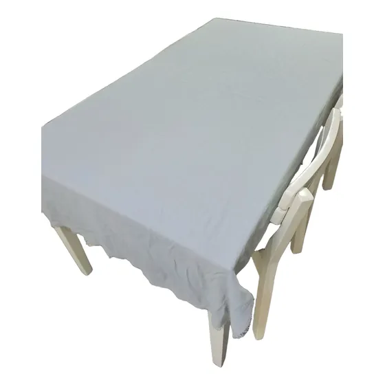 Mantel Rectangular De Gasa 200cm X 100cm Mesa Vestida 