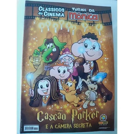 Classicos Do Cinema Turma Da Mônica Número 55 Cascão Porker