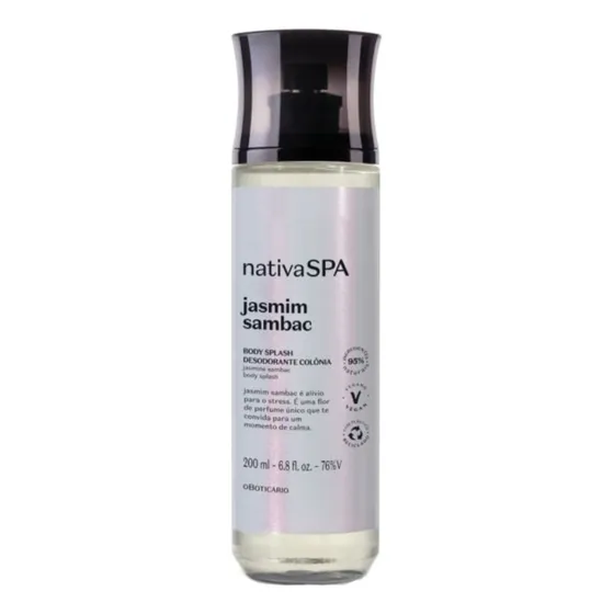 Nativa SPA Jasmim Sambac Tradicional Splash 200ml para mujer