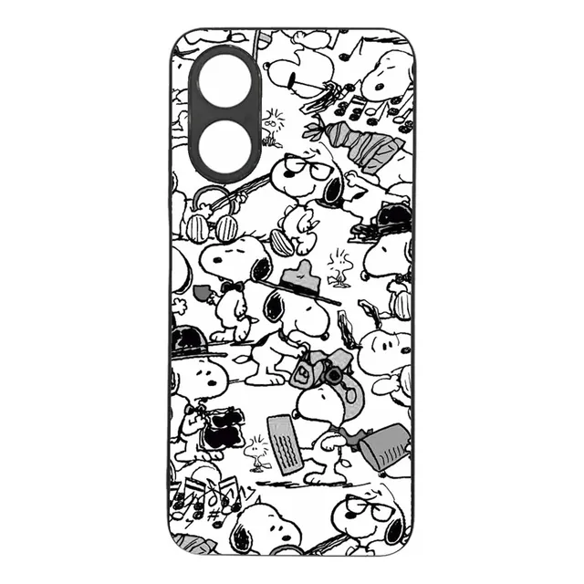 Funda Protector Case Para Oppo A17 Snoopy