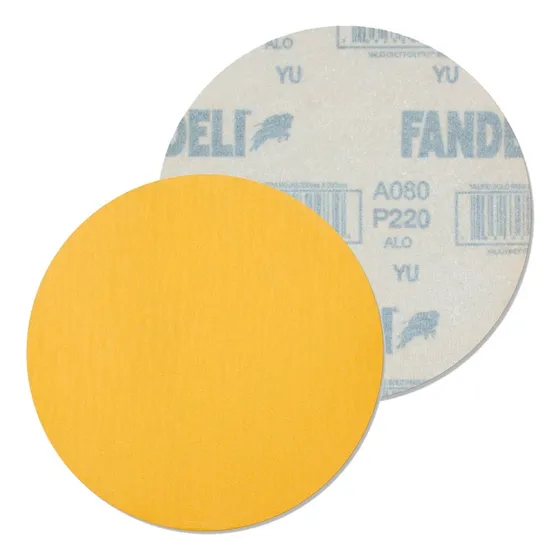 Lija De Disco 5 Grano 100 Con Velcro A080 Fandeli (100 Pza)