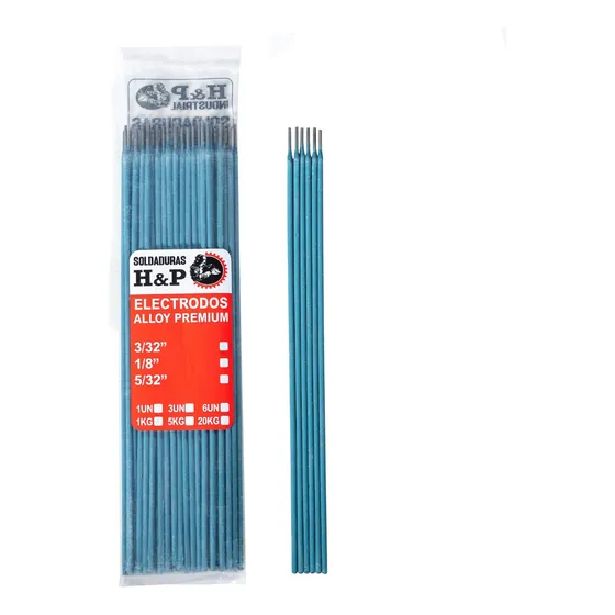 Electrodo Super Alloy H&p X 3/32  X 6 Barillas (color Azul)