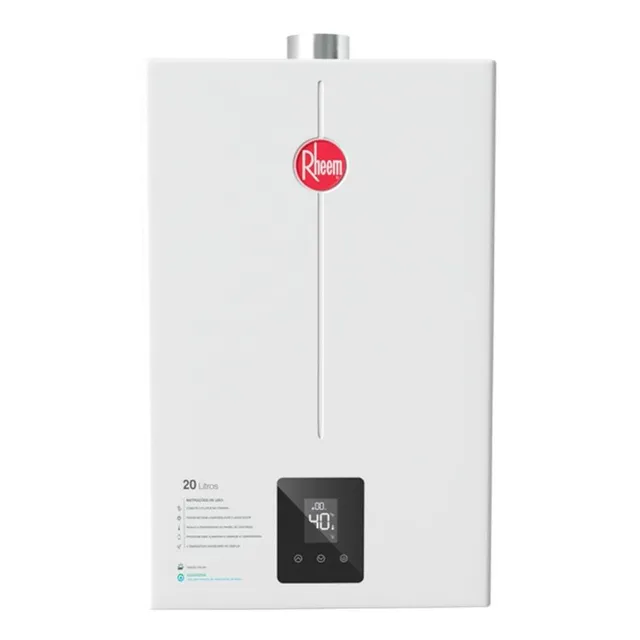 Aquecedor A Gás Digital Rheem 20 Litros Gn