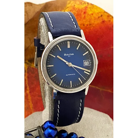 Relógio Automático Microrotor 30 Rubis Raro Da Bulova - Leia