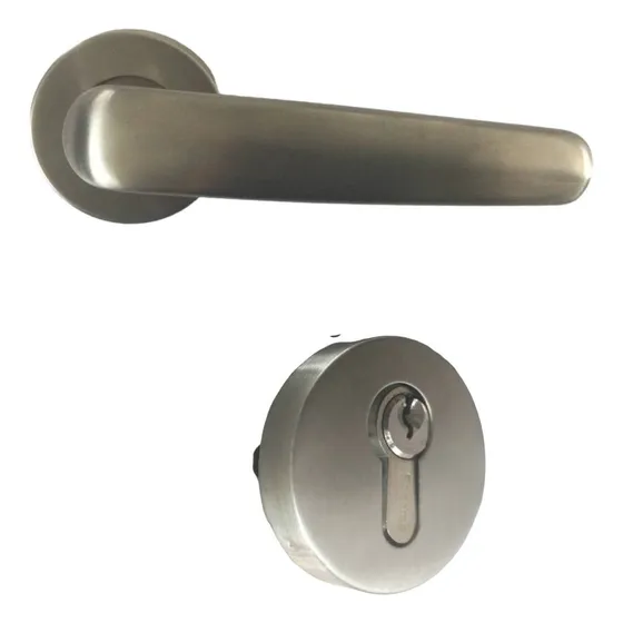 Cerradura Residencial Con Manija De Acero Inoxidable Soprano