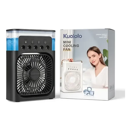 Mini Climatizador Portátil Umidificador