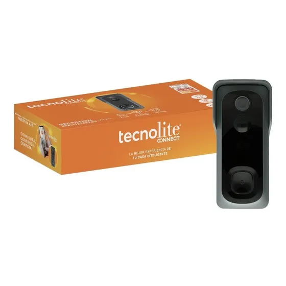 Timbre Inteligente Con Cámara De Vídeo Wifi Tecnolite