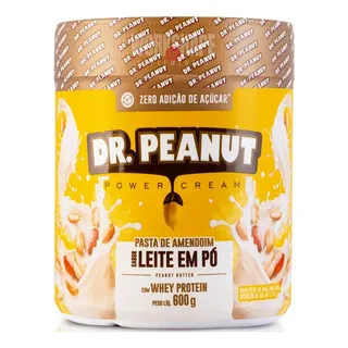 Dr. Peanut Pasta Com Melhor Sabor Do 600g Com Whey Sabor Leite Em PĂł Dr. Peanut Pasta Com Melhor Sabor Do 600g Com Whey Sabor Leite Em PĂł