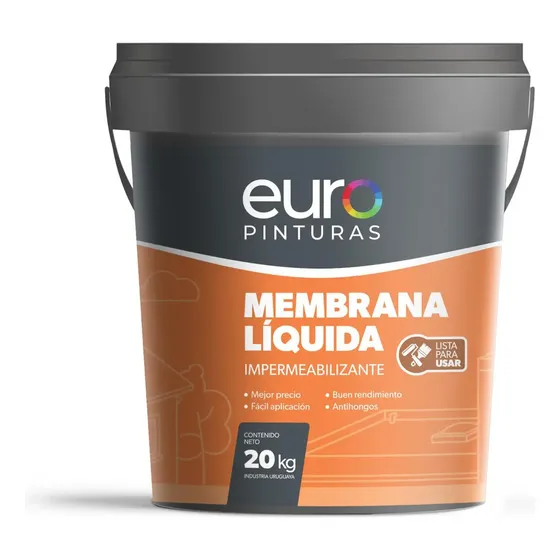 Membrana Liquida 20kg El Del * Blanco Satinado | Cuotas sin interés