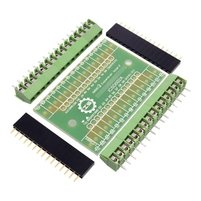 Shield De Expansión Con Bornera Para Arduino Nano Nubbeo
