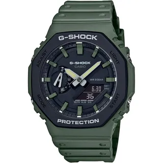 RelĂłgio Casio G-shock Ga-2110su-3adr Carbon Core Guard Cor Da Correia Verde-militar Cor Do Bisel Preto Cor Do Fundo Preto RelĂłgio Casio G-shock Ga-2110su-3adr Carbon Core Guard Cor Da Correia Verde-militar Cor Do Bisel Preto Cor Do Fundo Preto