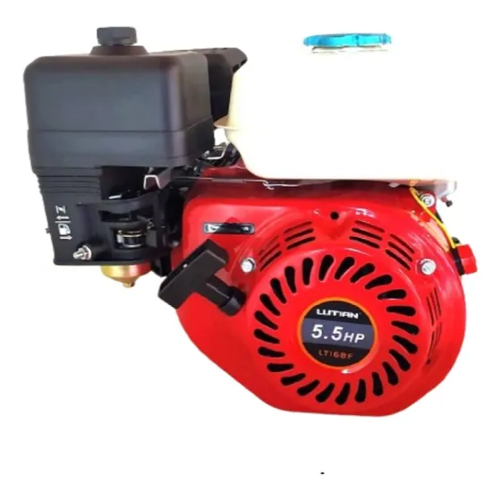 Motor Estacionario 5.5hp Bencinero Partida Manual Eje 19mm 