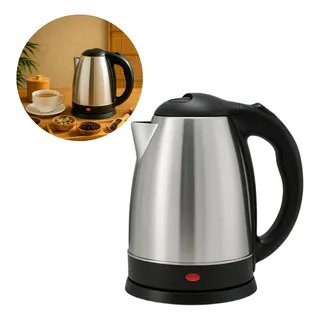Chaleira Elétrica De Inox Jarra 2l 1500w Desligamento Auto Chaleira Elétrica De Inox Jarra 2l 1500w Desligamento Auto