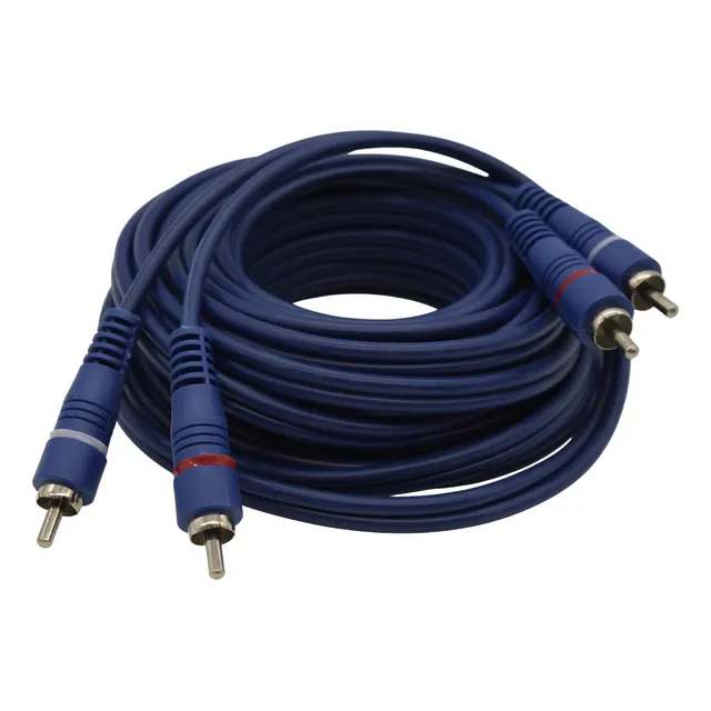 Cable Rca Estereo 6 Metros Rojo - Blanco Calidad