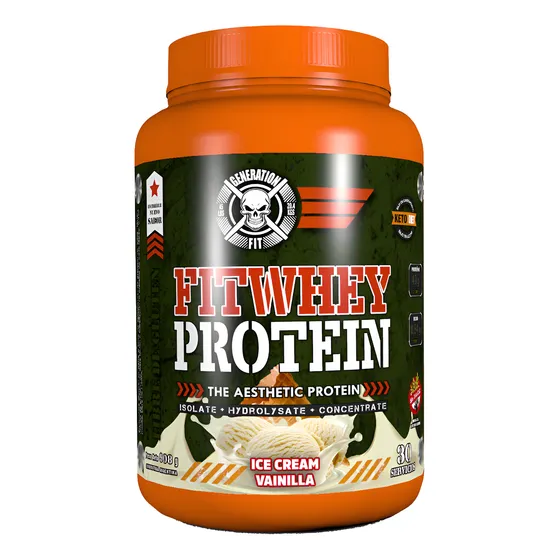 Fit Whey Protein 2lb Isolate + Concentrate Generation Fit 