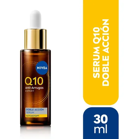 Serum Facial Doble Accion NIVEA Q10 Antiarrugas X 30ml