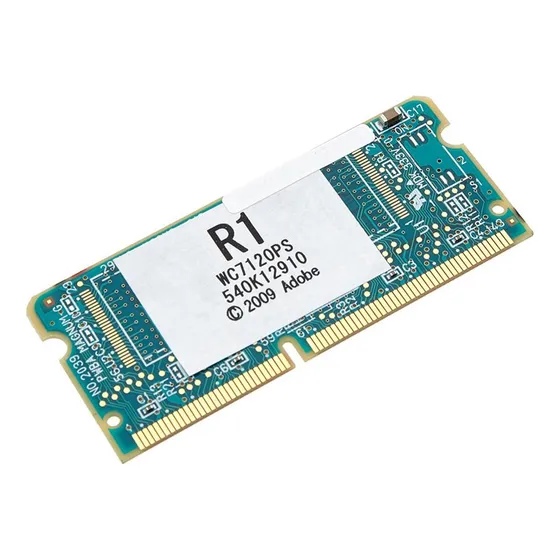 Memoria Postscript  Xerox Wc7120 7125 540k12910. Usada