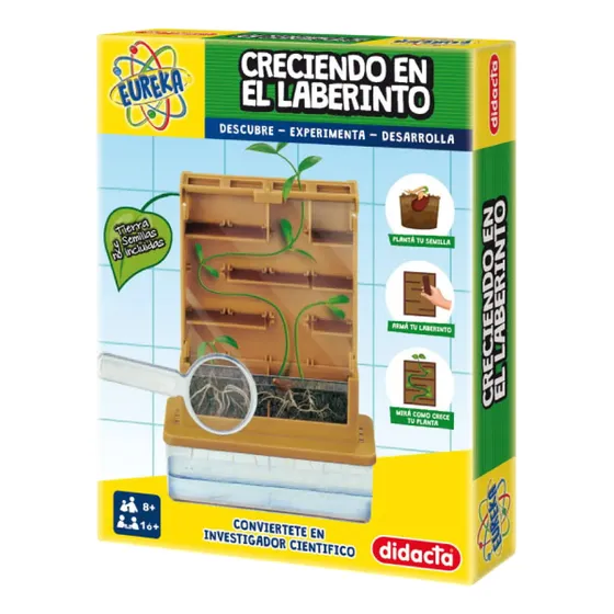 Juego Set Didactico Creciendo En El Laberinto Didacta Niños